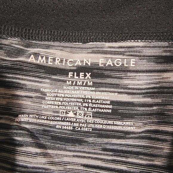 American Eagle Outfitters Stretch Flex Black and Gray Boxer Briefs -J - Picture 3 of 3